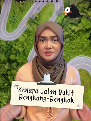 Kan. Kan lagi senang kalau jalan di kawasan bukit tu lurus dan menegak je. Takdelah kena kona sana sini 😭 TAPI tengok dulu video ni sampai habis 🚗💨🏞️ #Jalan #Highway #trivia #Malaysia #bukit